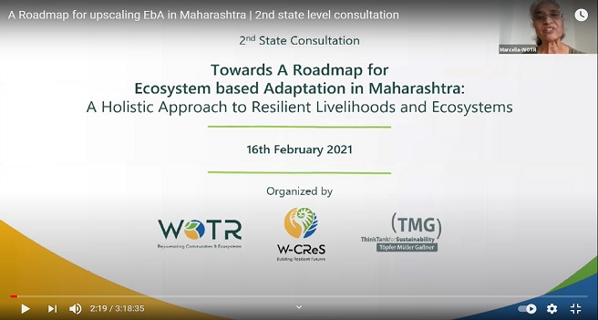 Roadmap for upscaling EbA in Maharashtra