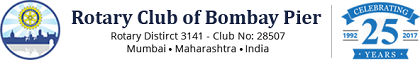 Rotary club bomaby logo