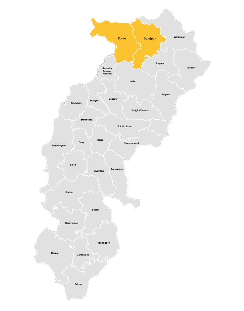 chhattisgarh Map