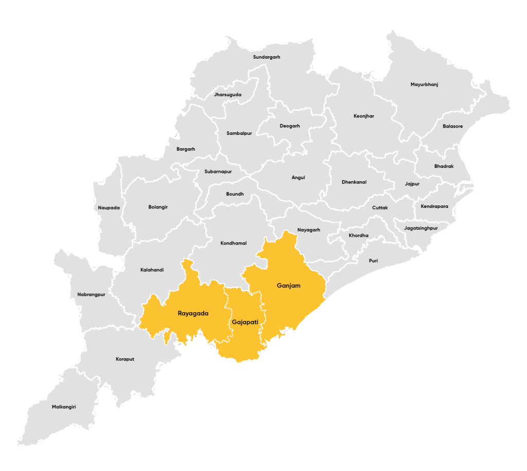 Odisha Map