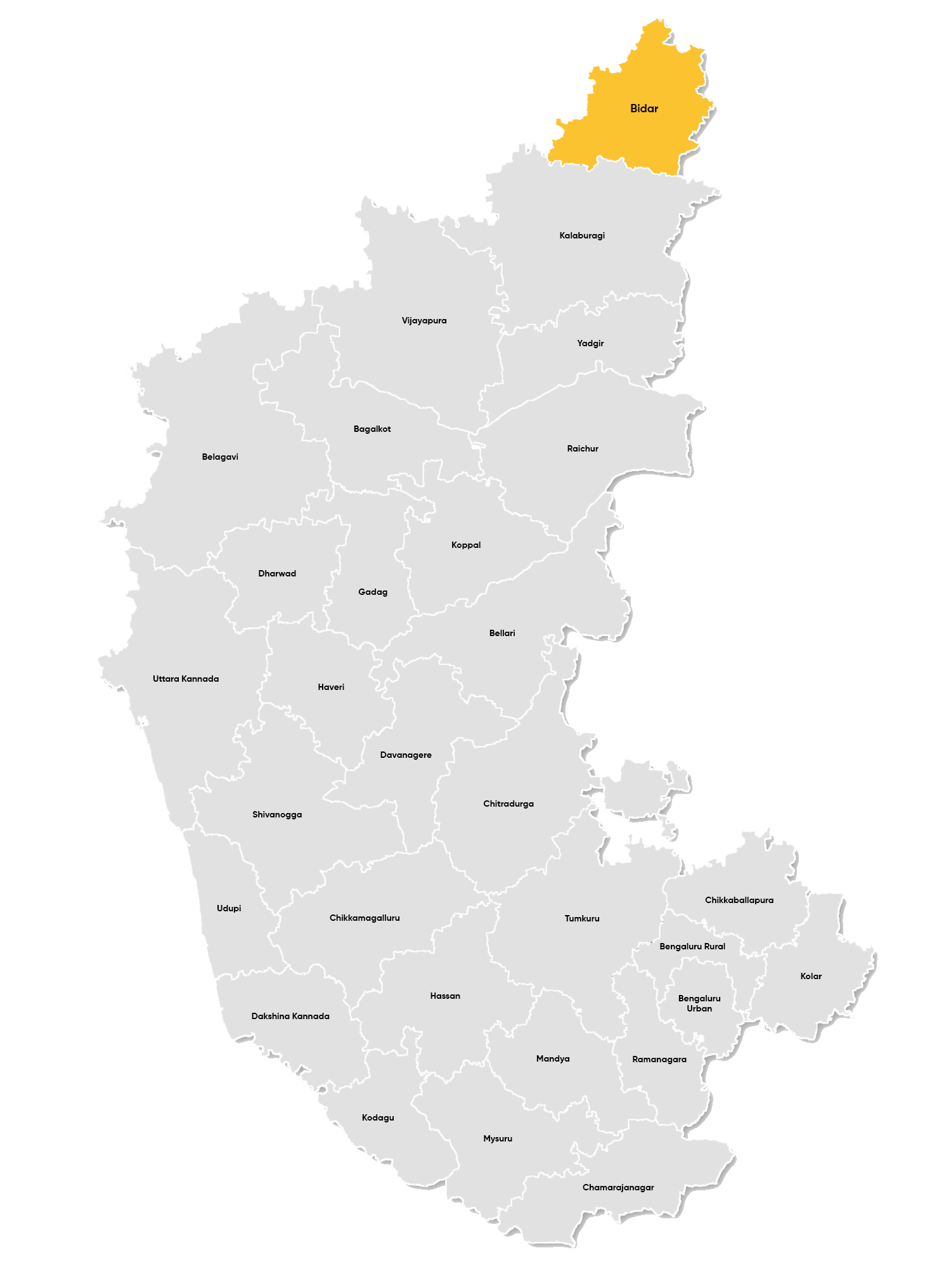 Karnataka State Map